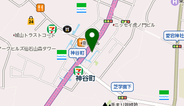 【傘シェアリング】 虎ノ門40MTビル B1階の地図画像