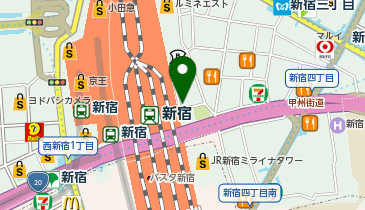 【傘シェアリング】 Flags 2階エントランスの地図画像