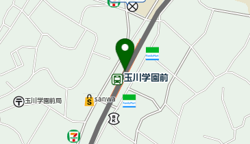 【傘シェアリング】 小田急小田原線 玉川学園前駅の地図画像