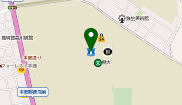 【傘シェアリング】 ローソン 安田講堂店の地図画像