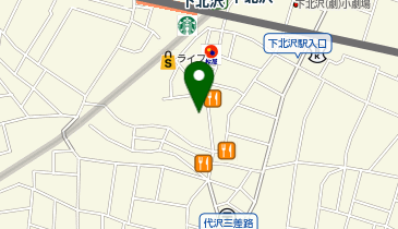 【傘シェアリング】 ビイルーム下北沢 (マルイホームサービス)の地図画像