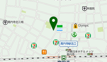 【傘シェアリング】 ビイルーム高円寺 (マルイホームサービス)の地図画像