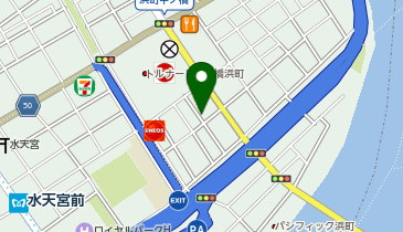 【傘シェアリング】 日本橋安田スカイゲートの地図画像