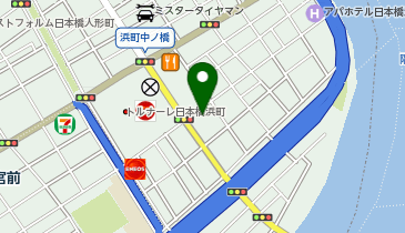 【傘シェアリング】 HAMACHO HOTEL & APARTMENTSの地図画像