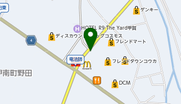 [EV]フレンドマート 甲南の地図画像