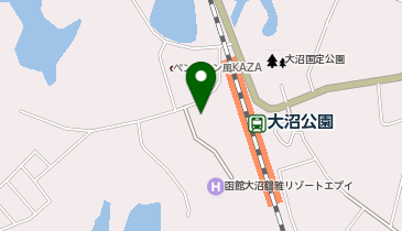 [EV]函館大沼 鶴雅リゾート エプイの地図画像