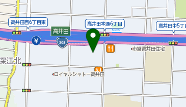 [EV]キコーナ高井田店の地図画像