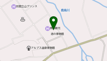 [EV]黒部観光ホテルの地図画像