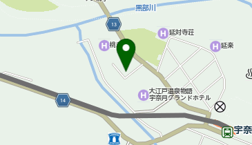 [EV]グランヴィリオホテル宇奈月温泉の地図画像