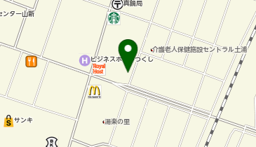 [EV]ホテルルートイン土浦の地図画像