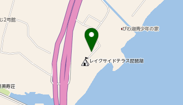 [EV]レイクサイドテラス琵琶湖の地図画像