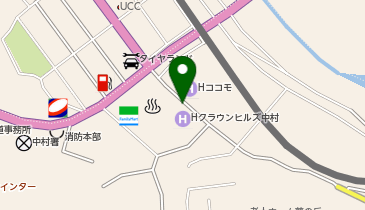 [EV]ホテルクラウンヒルズ中村の地図画像
