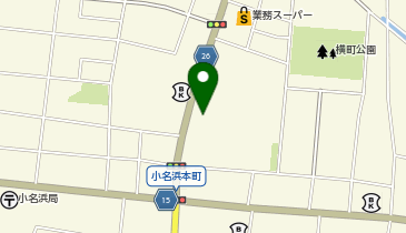 [EV]ホテルクラウンヒルズ小名浜の地図画像