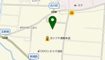 [EV]ヨシヅヤ 津島本店の地図画像