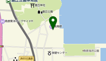 [EV]島原温泉 ホテル南風楼の地図画像