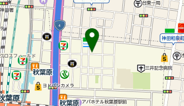 [EV]クレアスパーク 菱和パレス秋葉原駅前の地図画像