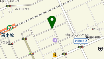 [EV]ホテルウィングインターナショナル苫小牧の地図画像