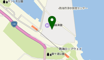 [EV]熱海後楽園ホテルの地図画像
