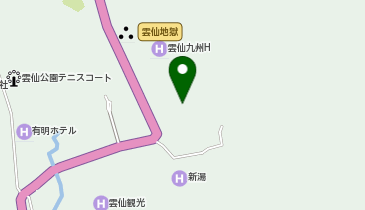 [EV]雲仙宮崎旅館の地図画像