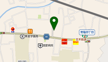 [EV]高倉町珈琲清瀬店の地図画像