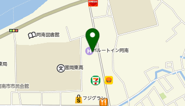 [EV]ホテルルートイン阿南の地図画像