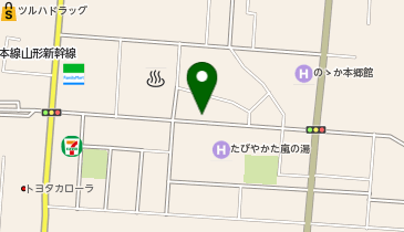 [EV]琥珀の湯 欅の宿の地図画像