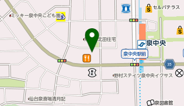[EV]パチンコまるたま泉中央店の地図画像