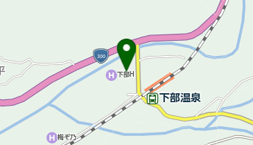 [EV]下部ホテルの地図画像