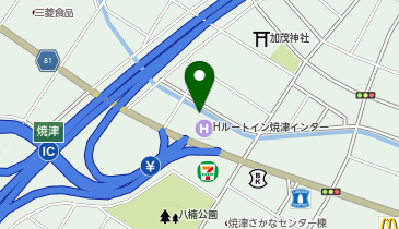 [EV]ホテルルートイン焼津インターの地図画像