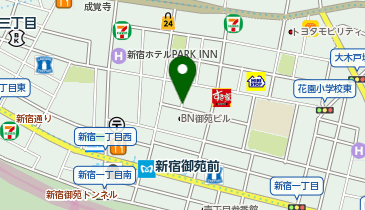 [EV]クレアスパーク パレステュディオ新宿御苑駅前の地図画像