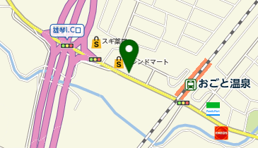 [EV]フレンドマート雄琴駅前店の地図画像