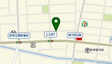 [EV]Honda Cars 岐阜中央 長良北店の地図画像