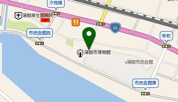 [EV]蒲郡市民会館の地図画像