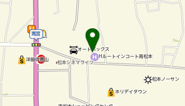 [EV]ホテルルートインコート南松本の地図画像