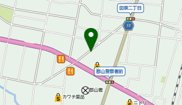 [EV]福島日産自動車 郡山香久池店の地図画像