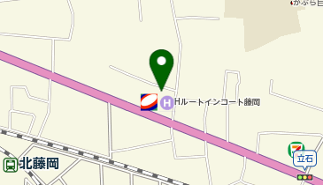 [EV]ホテルルートインコート藤岡の地図画像