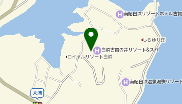 [EV]白浜古賀の井リゾート&スパの地図画像