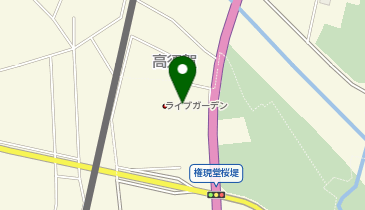 [EV]ライブガーデン幸手権現堂店の地図画像
