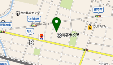 [EV]蒲郡市役所庁舎の地図画像