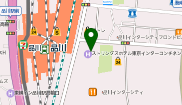 [EV]品川イーストワンタワーの地図画像