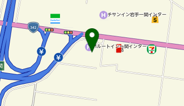 [EV]ホテルルートイン一関インターの地図画像