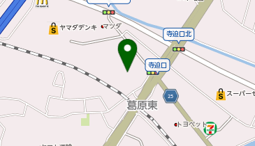 [EV]スロットまるみつ葛原の地図画像