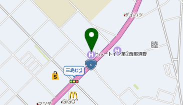 [EV]ホテルルートイン第2西那須野の地図画像