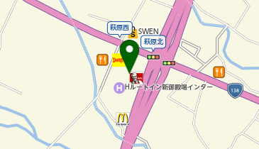 [EV]ホテルルートイン新御殿場インター-国道246号-の地図画像