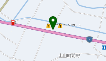 [EV]フレンドマート土山店の地図画像