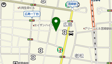 [EV]アミュプラザみやざき やま駐車場の地図画像
