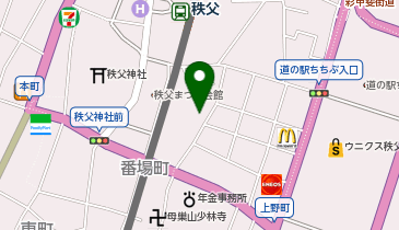 [EV]【休止中】ベーシックホテル秩父の地図画像