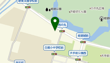 [EV]大手門駐車場の地図画像