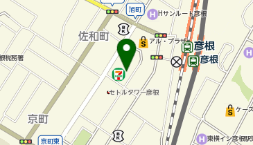 [EV]アル・プラザ彦根の地図画像