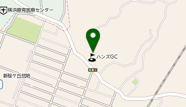 [EV]ハンズゴルフクラブの地図画像